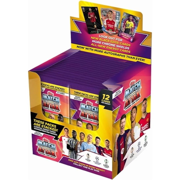 Topps: 2023-24 Match Attax Booster Box - 36 Packs