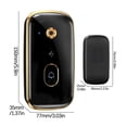 thumbnail image 3 of Smart Video Doorbell Camera, 1080P HD, Motion Detection, 120-Day Battery Life, Night Vision, 2-Way Audio, Wireless, iOS/Android App Control, Weatherproof, 3 of 9