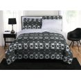 thumbnail image 1 of Trellis Grey Bed in a Bag Complete Bedding Set, 1 of 4