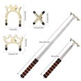 thumbnail image 2 of Telescopic snooker cue bridge with 3 removable brass tips, 2 of 6