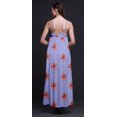 thumbnail image 4 of Bimba Robe Longue Décontractée en Rayonne à Fleurs pour Femme à Bretelles Spaghetti, Maxi d'Été, Robe Soleil - Xxx-Grand, 4 of 5