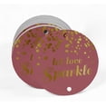 thumbnail image 2 of Inkdotpot Gold Foil Paper Hang Tags Let Love Sparkle Wedding Favor Tags 100 Pieces, 2 of 6
