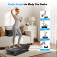 thumbnail image 2 of MERACH Vibration Plate Exercise Machine , Whole Body Shake Plate Exercise Machine with Remote Control, 2 of 6