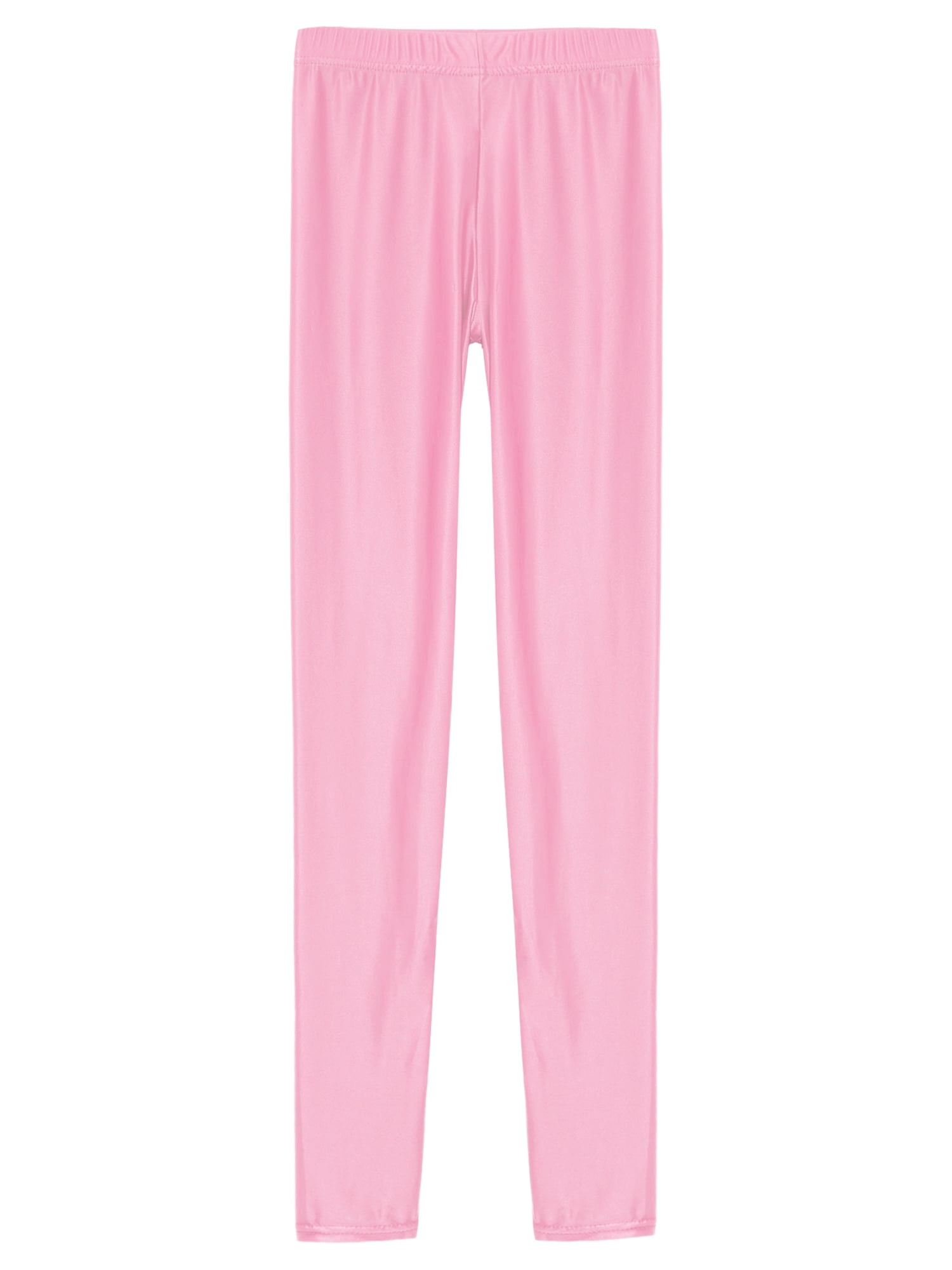 Choomomo Leggings Moulants de Performance pour Femmes, Extensibles, Brillants, Sport, Hip-Hop, Rave, Rue, Danse Moderne, Rose, m