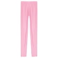 thumbnail image 1 of Choomomo Women's Glossy Stretch Sports Hip Hop Rave Street Modern Dancing Performance Tight Leggings Pants Pink M, 1 of 8