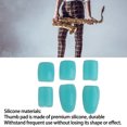thumbnail image 4 of Saxophone Finger Pad, 6Pcs Saxophone Key Risers Silicone Comfortable Cushioning Saxophone Finger Pad Sax Thumb Pad, 4 of 8