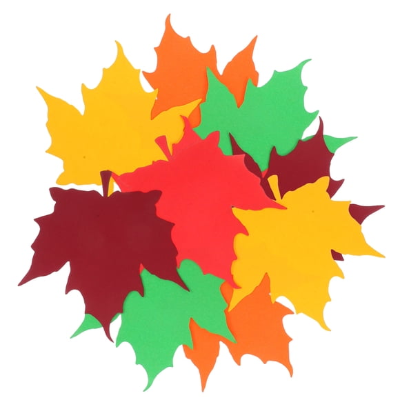 Shisuyan Autumn Bulletin Board Cutouts Paper Multi 50Pcs 3.93X3.34In