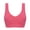 Watermelon Red-A, variant on Mrat Racerback Sports Bras for Women Plus Size Bras for Women - Womens Bras, Compression Bra, Wirefree Bra, Stretch Straps Bra Bralettes S-134 Watermelon Red-A 5XL