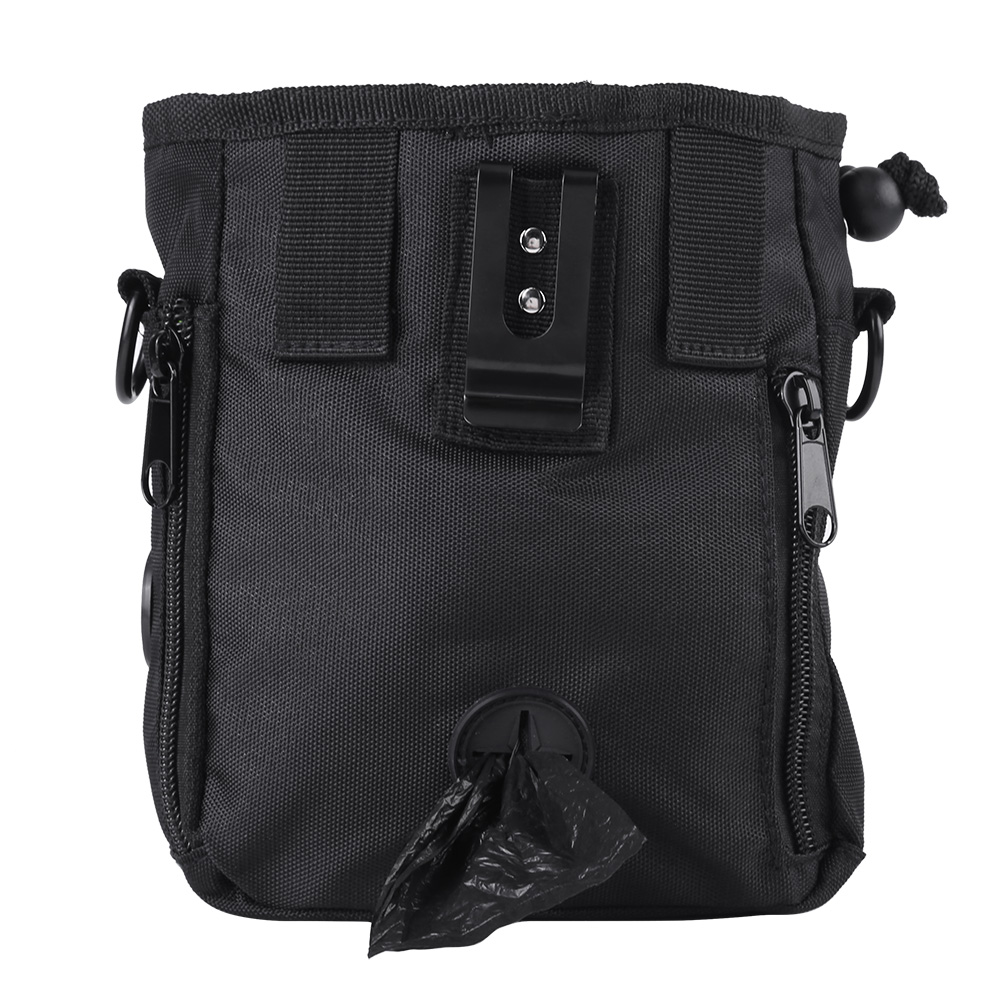 Qiilu Pet Treat Pouch, Pet Training Pouch,Pet Treat Bag Dog Obedience Training Waist Pouch Food Snack Small Items Storage Bags