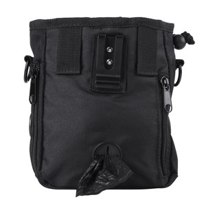 Qiilu Pet Traiter la poche, la poche d'entraînement pour animaux, le sac de traitement pour animaux d'élevage Entraînement pour chiens d'obédience Waist Pouch Food Snack Petits articles Sacs de rangement