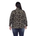 thumbnail image 3 of White Mark Women's Camo Denim Jacket, 3 of 6