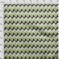 thumbnail image 3 of oneOone Silk Tabby Fabric Chevron Geometric Print Fabric BTY 42 Inch Wide, 3 of 4