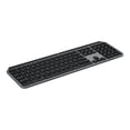 thumbnail image 2 of Logitech MX Keys Clavier Avancé Sans Fil Illuminé pour Mac - Clavier - Rétroéclairé - Sans Fil - Bluetooth LE - Gris Cosmique, 2 of 7