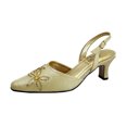 thumbnail image 1 of FLORAL Chaussures à Bride Arrière pour Robe, à Tige Ouverte, Largeur Grand, pour Femmes Alma, 1 of 6