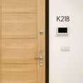 thumbnail image 4 of Plaque Numérotée Numérique de Porte en Acier Inoxydable de 3 Po pour Villa, Cour, Immeuble de Bureaux, Usage Extérieur, 4 of 7