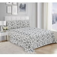 thumbnail image 1 of Snow Cap 4 Piece Cotton Flannel Sheet Set, 1 of 3