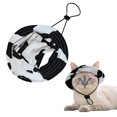 thumbnail image 1 of BKER Bucket Hats For Dogs Summer Round Brim Pet Hat With Ear Holes & Neck Strap Adjustable Outdoor Climbing Sun Visor Hat Sunshade Strangulation Cap For Small Medium Cats Dogs K, 1 of 4