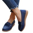thumbnail image 4 of B91xZ Chaussures pour Femmes à Enfiler Chaussures Décontractées Mocassins, Bleu 9, 4 of 5