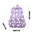 thumbnail image 3 of Aihimol Cute Cow Print Backpack Fashionable And Versatile Large Capacity Backpack Small And Fresh Student Backpack Casual Backpack, 3 of 6