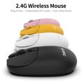 thumbnail image 2 of Tignapoo Bajeal M100 Souris Sans Fil avec 3 Réglages de DPI Réglables, 2,4 GHz Prêt à l'Emploi, Fonctionnalité de Mise en Veille Automatique, Conception Légère, Couleur Blanche (Piles Non Incluses), 2 of 3
