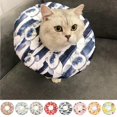 thumbnail image 2 of Collier pour Animal Anti-Morsure Elizabeth Collier Circulaire Collier de Cou Ajustable Coton Imperméable Cône pour Animal Collier Électronique pour Chat et Chien, 2 of 5