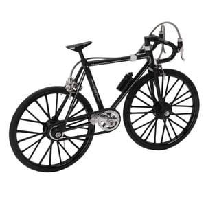 Bike Model Mountain Bike Toy, Alloy Finger Mountain Bike Model Ornament For Chindren And Adults, 7.5 X 5.1in