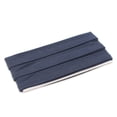 thumbnail image 4 of UNIQUE Extra-Wide Double-Fold Bias Tape, 15 mm (0.59 in), Navy Blue, 2.75 m (3.01 yd), 4 of 5
