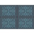 thumbnail image 1 of Ahgly Tapis Rectangulaire Lavable en Machine Intérieur Transitionnel Brun Café Foncé, 3 Pieds x 5 Pieds, 1 of 7