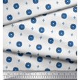 thumbnail image 3 of Soimoi Poly Georgette Fabric Floral Block Decor Fabric Printed Yard 52 Inch Wide, 3 of 5