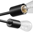 thumbnail image 2 of Vane 4-Light Matte Black Flush Mount Ceiling Light, 2 of 7