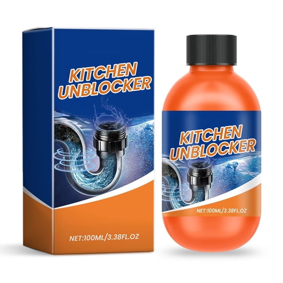 Pcksrro Home Cleaning Products Deal!Pipe Unclogger Kitchen Unclogger Powerful Pipe Unclogger Sink Sewer Cleaner Kitchen Toilet Pipe Cleaning Tool 100ml