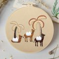 thumbnail image 4 of Wzzjkit Vintage Religious Hand Embroidery Diy Handmades Fabric Material Kit Creatives Needlework Embroidery, 4 of 5