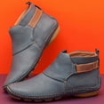 thumbnail image 2 of CEHVOM Bottines pour Femmes d'Automne et d'Hiver à Bout, Talon Compensé Bas, Chaussures Décontractées, 2 of 4