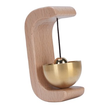 Cloche de Magasin pour Ouverture de Porte, Cloche de Porte en Bois Multi-Usage pour Porte d'Entrée Réfrigérateur Maison pour Porte d'Animal de Compagnie