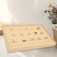 thumbnail image 2 of lionlar Stackable Jewelry Tray Burlap Inserts Trays Organizer Box Display Holder Jewelry Rings Plate, 2 of 9
