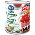thumbnail image 1 of Tomates en dés avec assaisonnements italiens Great Value, 1 of 4