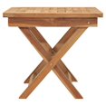 thumbnail image 5 of vidaXL Sun Lounger with Table and Cushion Solid Teak Wood, 5 of 5