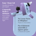 thumbnail image 3 of Contigo Kids Aubrey Straw Water Bottle, Leak-Proof, BPA-Free, Dishwasher Safe, Periwinkle/Amethyst, 3 of 7
