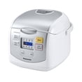 thumbnail image 4 of Panasonic SRZC075W Multi-Function Rice Cooker with 8 Auto Cook Programs and Keep Warm Function, White, 4 of 6