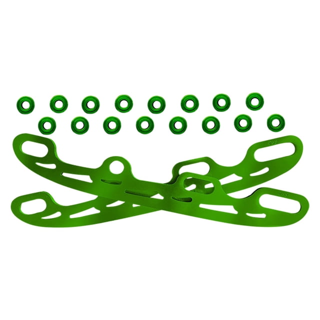 fastboy Lame de Hockey sur Glace Robuste et Durable Fabriquée en Acier Inoxydable Couleur Vive Grand Application Vert