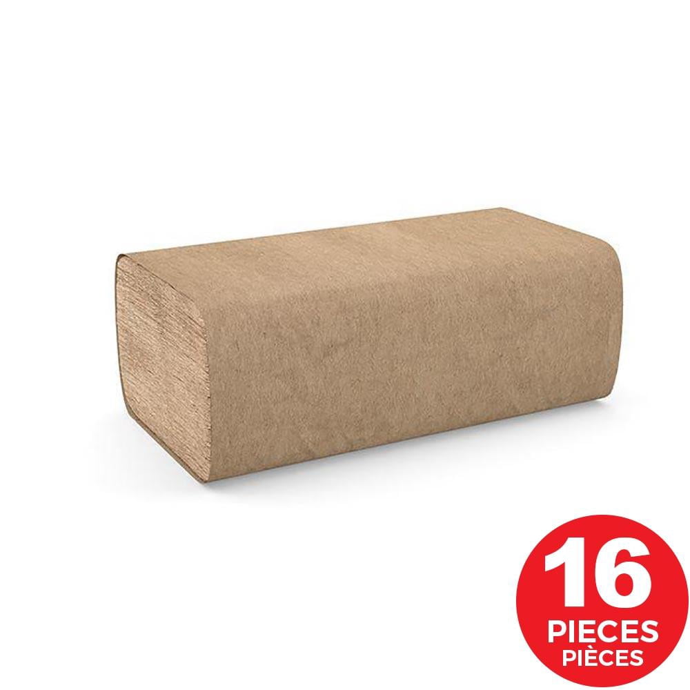 Cascades PRO Singlefold Paper Towel, 250 Sheets, Natural, 16/Pack