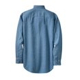 thumbnail image 2 of Gravity Threads Mens Long-Sleeve Denim Shirt - Faded Blue - Large, 2 of 2
