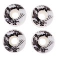 thumbnail image 1 of 4Pcs de Haute Qualité 4Pcs / Set 52x30mm Roues de Skate Durable PU Roues - Blanc, 1 of 8