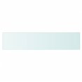 thumbnail image 2 of vidaXL Shelves 2 pcs Panel Glass Clear 90x20 cm, 2 of 2