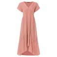 thumbnail image 5 of Robe Longue Maxi Décontractée Sans Manches pour Femmes, Soirée, Boîte de Nuit, 5 of 5