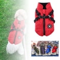 thumbnail image 2 of Hearth & Gear Winter Coat Winter Jacket And Windproof Winters Coat With Leash Warm Comfortable Winters Jacket For Small Medium Large Pet Clothes for Small Dogs Female Pet Clothes Pet Clothes Hangers, 2 of 6