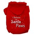 thumbnail image 1 of Screenprint Santa Paws Pet Hoodies Red Size Xxxl (20), 1 of 1