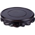 thumbnail image 1 of Pedestal Stand, Mini Wood Display Stand Vase Teapot Bonsai Round Base for Home Office Decoration(#2), 1 of 8