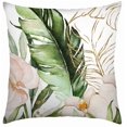 thumbnail image 1 of hometrends Green Leaf Decorative Pillow, 1 of 4