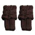 thumbnail image 2 of Leg Warmers for Women for Winter 80s Ribbed Knit Leg Warmer Winter Warm Long Boot Socks, 2 of 4